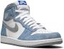 Jordan Air 1 Retro High "Hyper Royal" sneakers rubber leer leer Stof 10.5 Blauw - Thumbnail 2