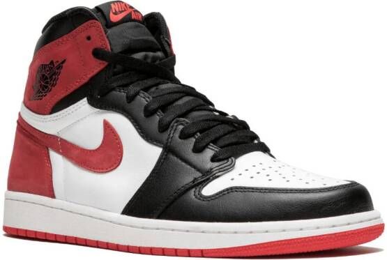 Jordan Air 1 Retro High OG "Team Red" sneakers Zwart