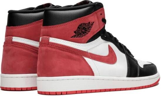 Jordan Air 1 Retro High OG "Team Red" sneakers Zwart