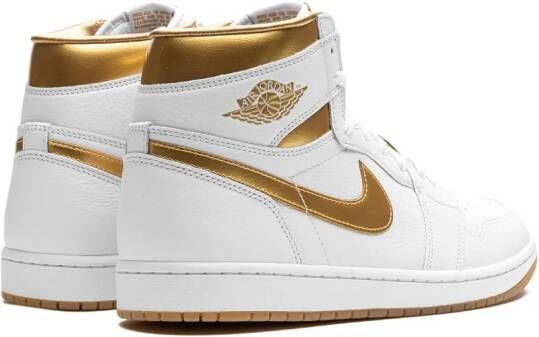 Jordan Air 1 Retro OG "Metallic Gold" sneakers Wit