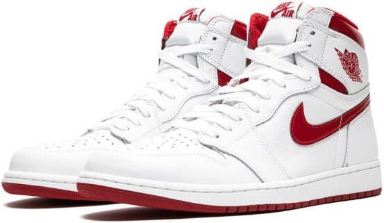 Jordan Air 1 Retro High OG "Metallic Red" sneakers Wit