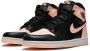 Jordan Air 1 Retro high top OG sneakers unisex leer rubber 10.5 Zwart - Thumbnail 2