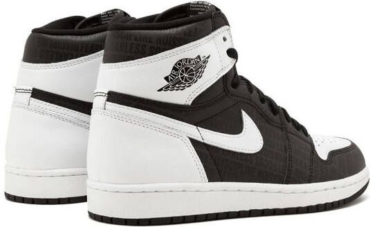 Jordan Air 1 Retro high-top sneakers Zwart