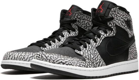 Jordan Air 1 Retro High "Elephant Print" sneakers Zwart