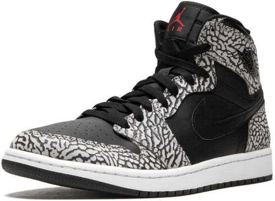 Jordan Air 1 Retro High "Elephant Print" sneakers Zwart