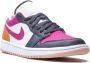 Jordan Air 1 SE low top sneakers dames rubber nylon leer 10.5 Blauw - Thumbnail 2