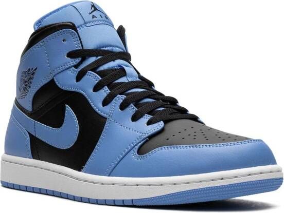 Jordan "Air 1 SE Mid University Blue Black sneakers" Blauw