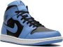 Jordan "Air 1 SE Mid University Blue Black sneakers" Blauw - Thumbnail 2