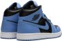 Jordan "Air 1 SE Mid University Blue Black sneakers" Blauw - Thumbnail 3