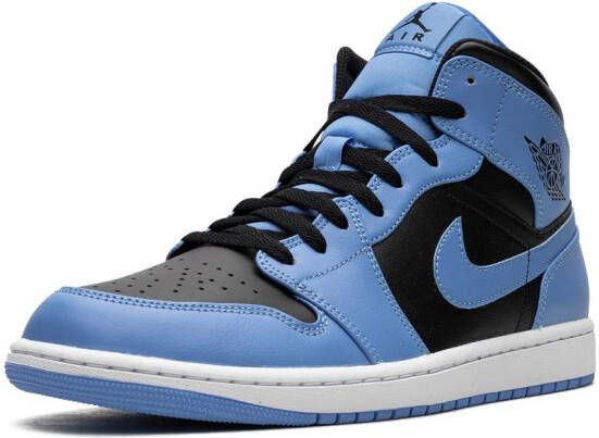 Jordan "Air 1 SE Mid University Blue Black sneakers" Blauw