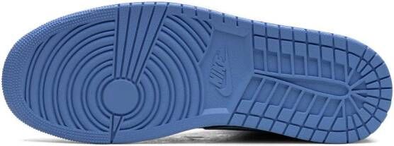 Jordan "Air 1 SE Mid University Blue Black sneakers" Blauw
