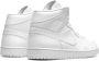Nike Air Jordan 1 Mid "Triple White" sneakers Wit - Thumbnail 3