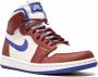 Jordan Air 1 Zoom Air CMFT sneakers dames rubber Stof Stof suède leer 10.5 Rood - Thumbnail 2