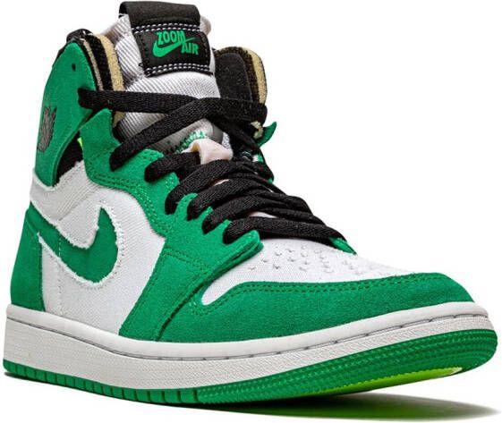 Jordan "Air 1 Zoom Comfort Stadium Green sneakers" Groen