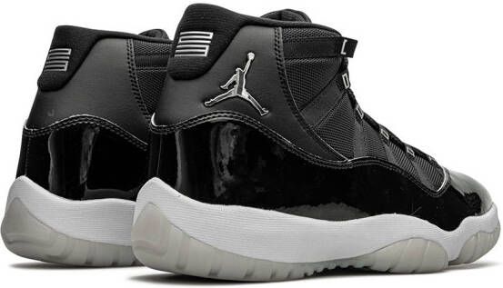 Jordan "Air 11 Jubilee 25th Anniversary high-top sneakers" Zwart