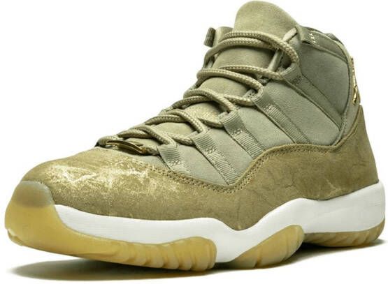 Jordan Air 11 Retro high top sneakers Groen