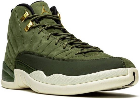 Jordan Air 12 high-top sneakers Groen