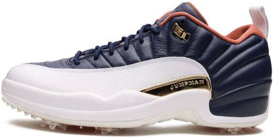 Jordan Air 12 Low golfschoenen Blauw