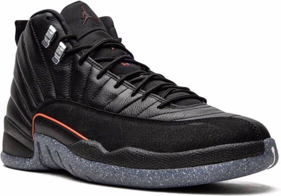 Jordan Air 12 Retro high-top sneakers Zwart