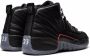 Jordan Air 12 Retro high top sneakers rubber leer suède Stof 10.5 Zwart - Thumbnail 3