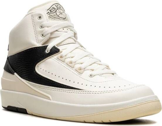 Jordan Air 2 Retro "Black Cement" sneakers Wit