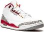 Jordan "Air 3 Cardinal Red sneakers" Wit - Thumbnail 2