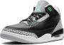 Jordan Air 3 Retro "Green Glow" sneakers Zwart - Thumbnail 4