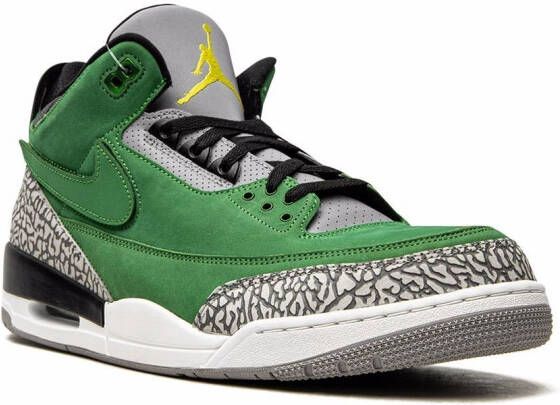 Jordan Air 3 Retro sneakers Groen