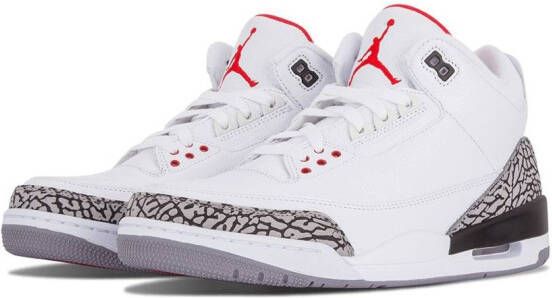 Jordan Air 3 Retro sneakers Wit