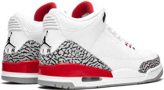 Jordan Air 3 retro sneakers Wit