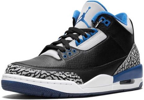 Jordan Air 3 Retro sneakers Zwart