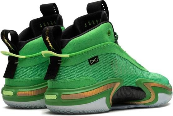 Jordan "Air 36 Green Spark sneakers" Groen