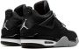 Jordan Air 4 "Black Canvas" sneakers Zwart - Thumbnail 3