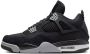 Jordan "Air 4 Black Canvas sneakers" Zwart - Thumbnail 5