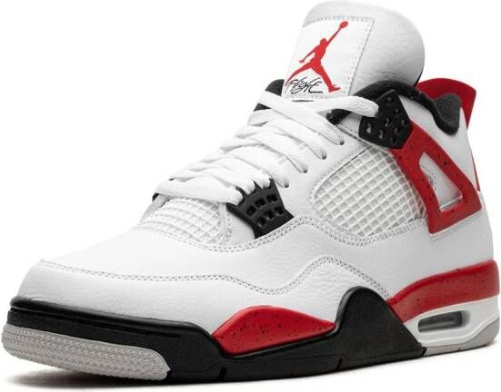 Jordan "Air 4 Red Cement sneakers" Wit