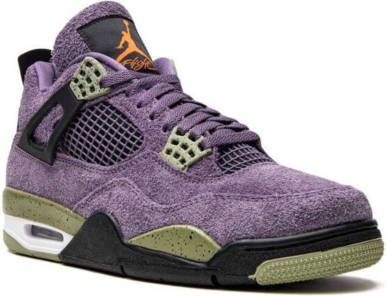 Jordan Air 4 Retro "Canyon Purple" sneakers Paars