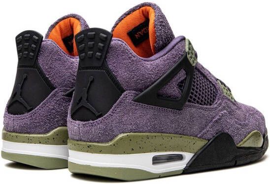 Jordan Air 4 Retro "Canyon Purple" sneakers Paars