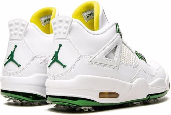 Jordan Air 4 Retro golf sneakers Wit
