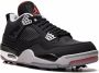 Jordan Air 4 Retro golf sneakers Zwart - Thumbnail 2