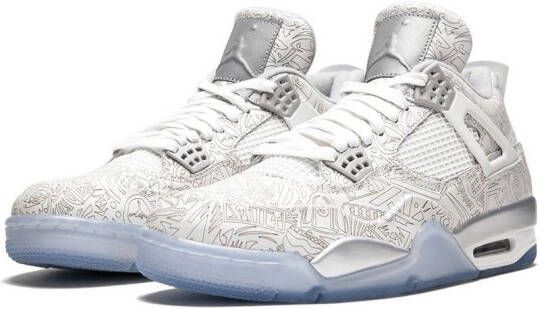 Jordan Air 4 Retro Laser sneakers Wit