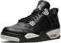 Jordan Air 4 Retro LS sneakers Zwart - Thumbnail 4