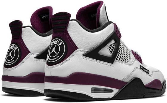 Jordan "Air 4 Retro Paris Saint Germain sneakers" Wit