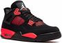 Jordan Air 4 Retro “Red Thunder” sneakers Zwart - Thumbnail 2