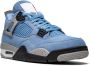 Jordan Air 4 Retro sneakers suède rubber StofStof 10.5 Blauw - Thumbnail 2