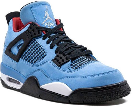 Jordan Air 4 Retro sneakers Blauw