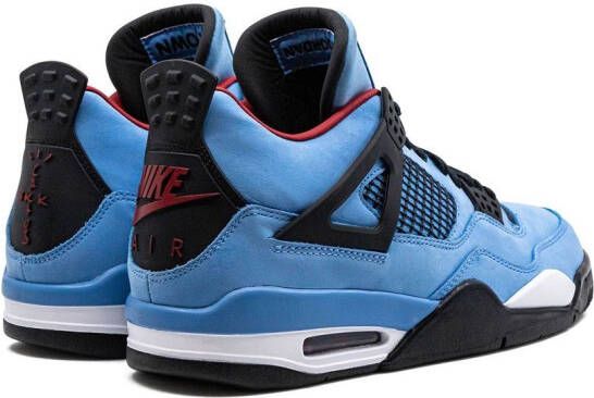 Jordan Air 4 Retro sneakers Blauw