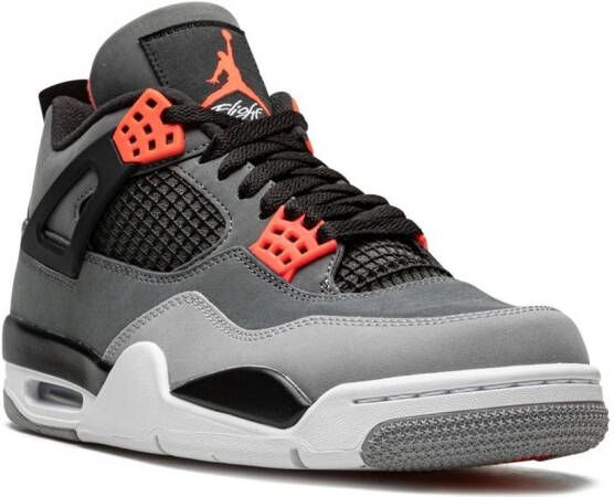 Jordan Air 4 Retro "Infrared" sneakers Grijs