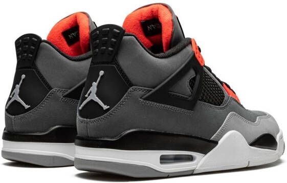 Jordan Air 4 Retro "Infrared" sneakers Grijs
