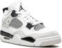 Jordan Air 4 Retro "Militairy Black" sneakers Wit - Thumbnail 2