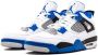 Jordan Air 4 Retro sneakers unisex rubber Polyesterleer Polyester 8.5 Wit - Thumbnail 2